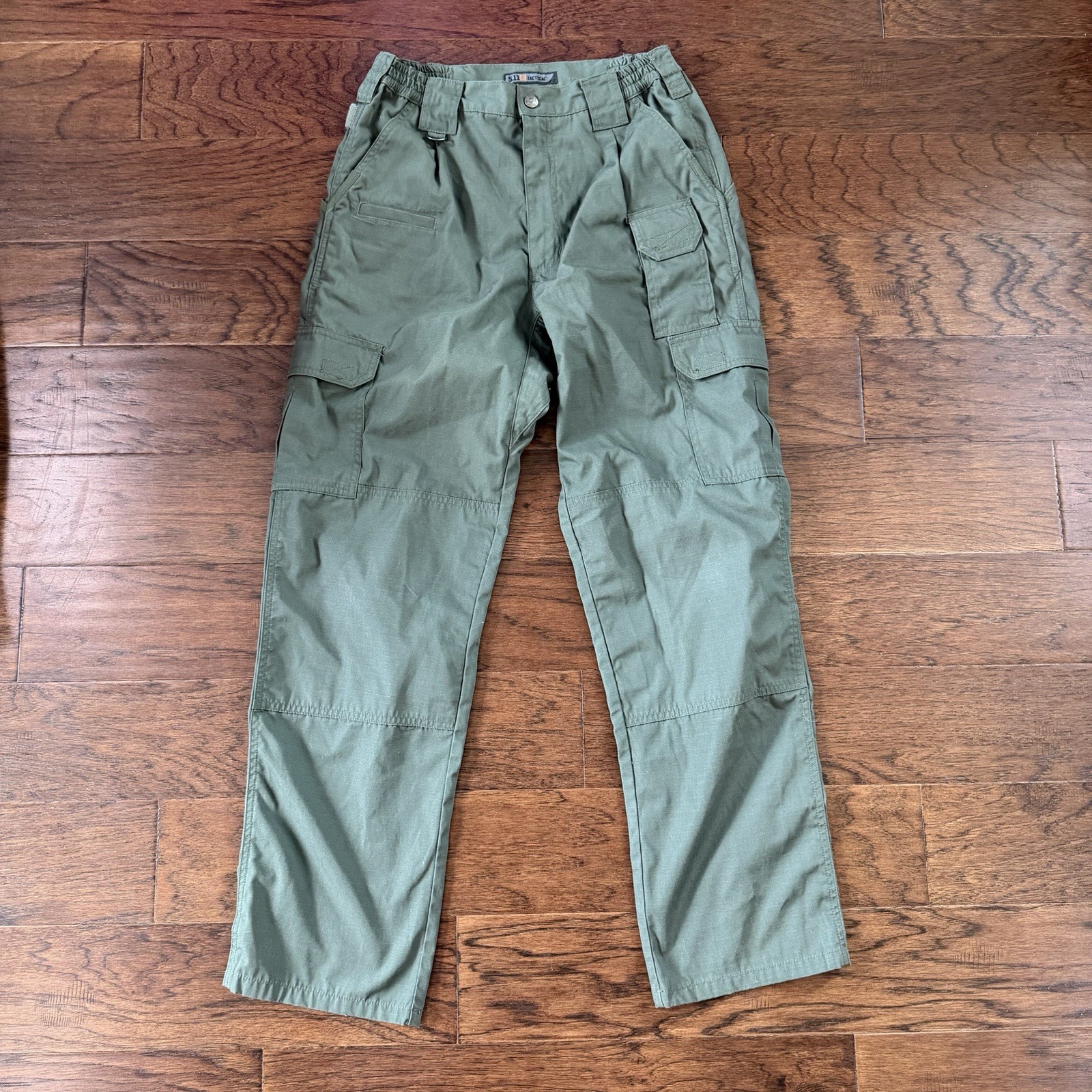 5.11 Tactical Mens Regular Fit Taclite Pro Ripstop Cargo Pant 30×32 Green