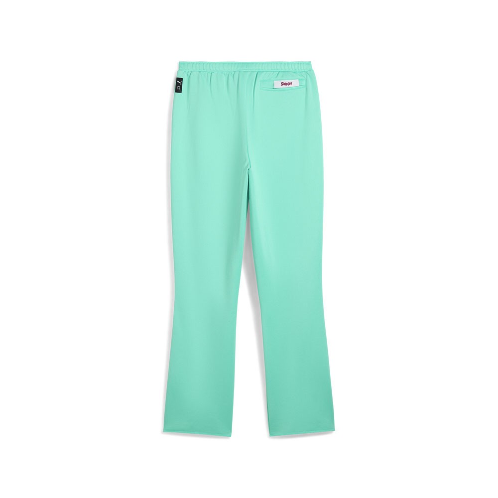 PUMA Hoops X Scooby Doo Drawstring Pants Mens Green Casual Athletic Bottoms 630