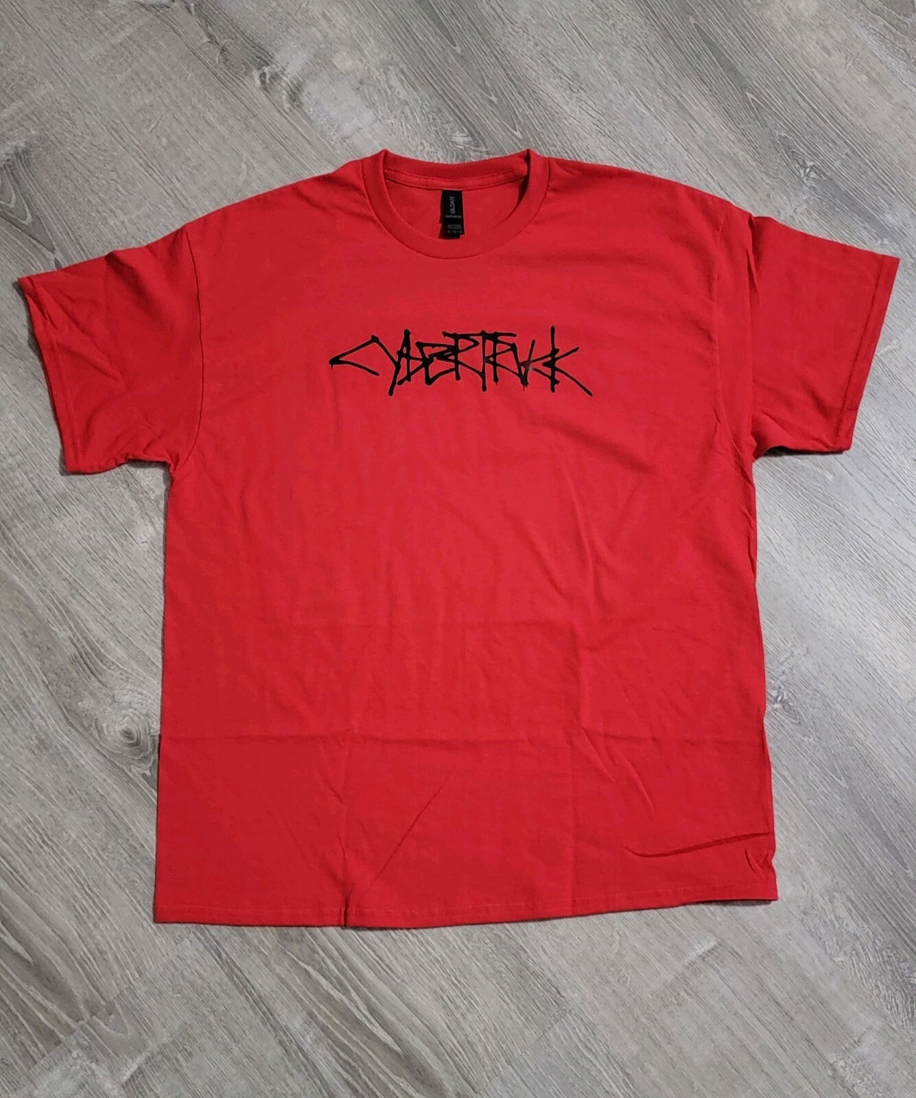 Tesla Cybertruck T-shirt Large Red
