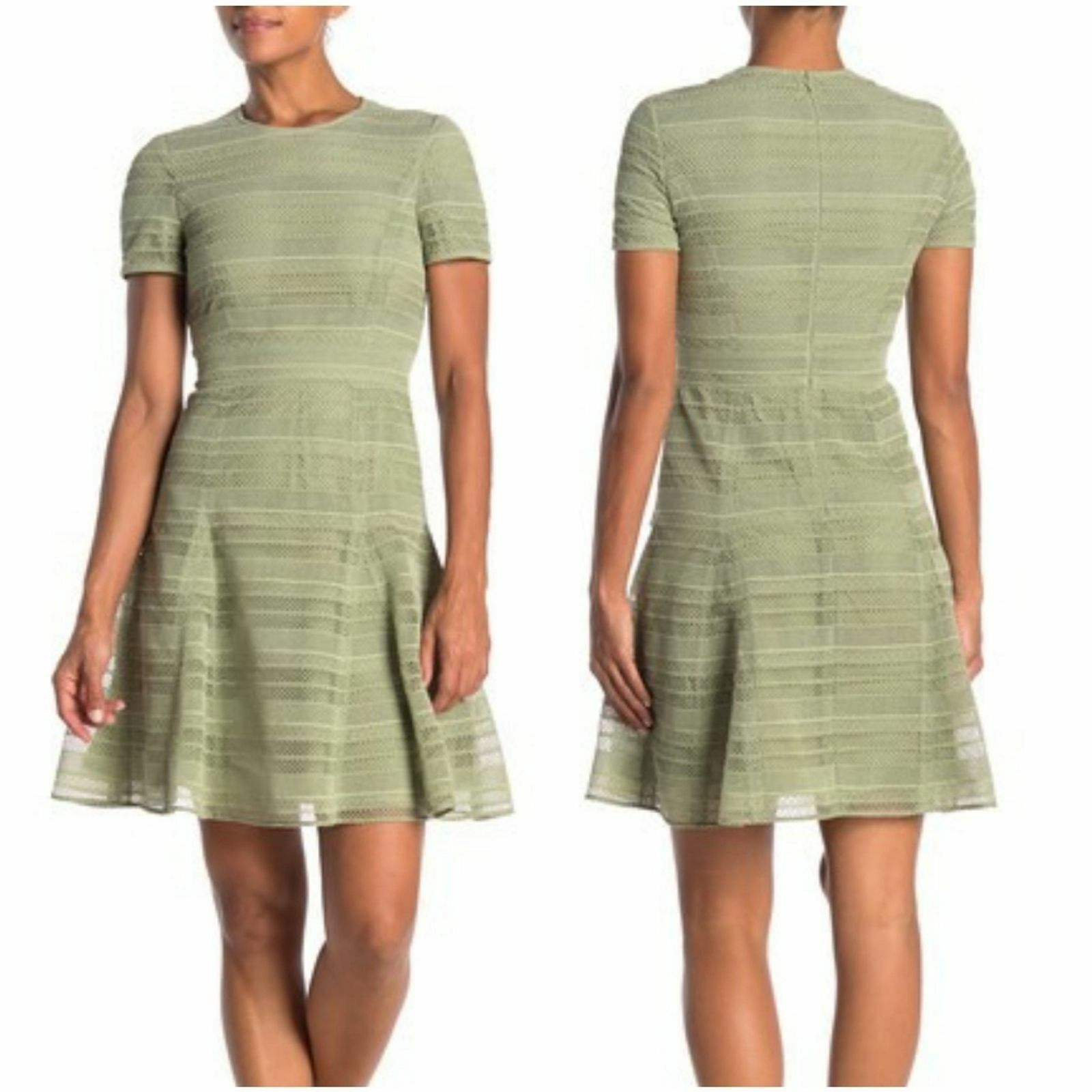 Burberry Crochet Fit and Flare Lace Dress NWT Size 38 4 US