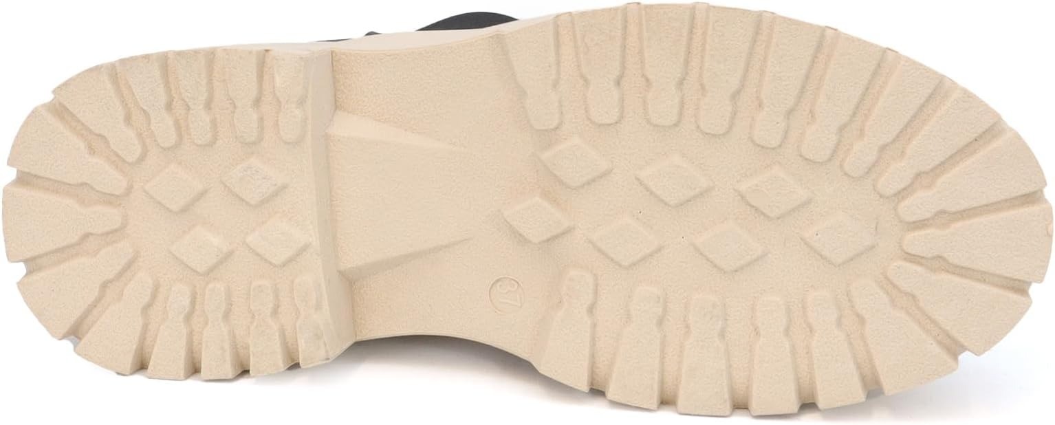 YOKI Duck Rain Boot Black Beige Style Arko-2 Women’s Size 7