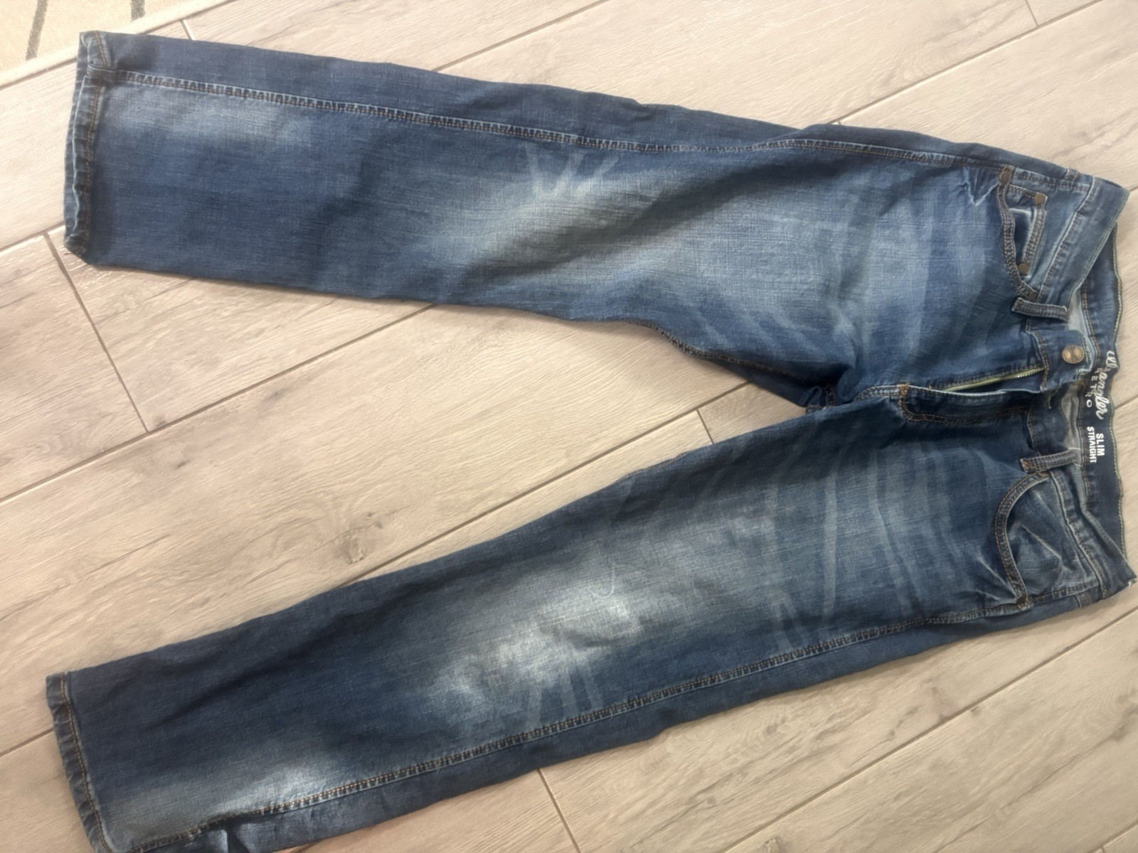 wrangler pants slim straight 36×32