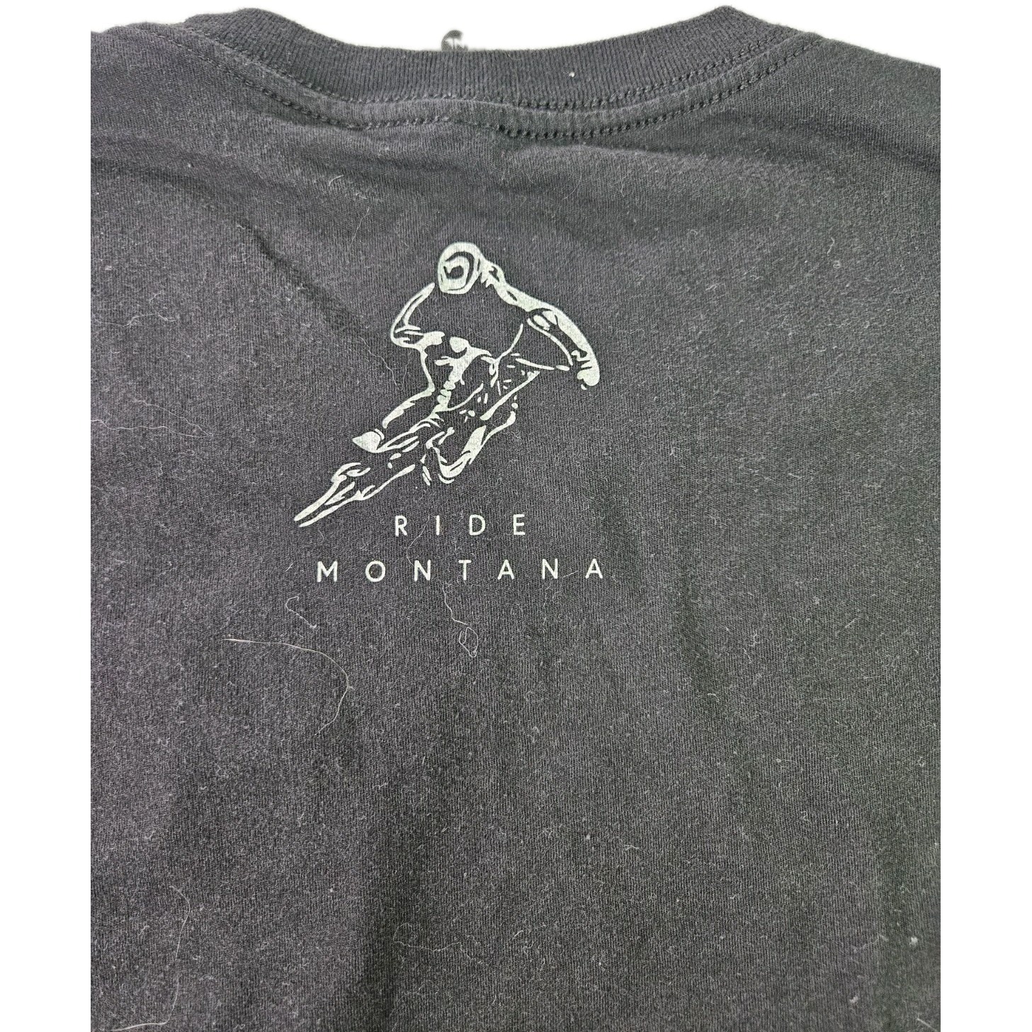 Next Level Legacy Bike Park T Shirt Men L 46″ Black Lakeside MT Bike Park