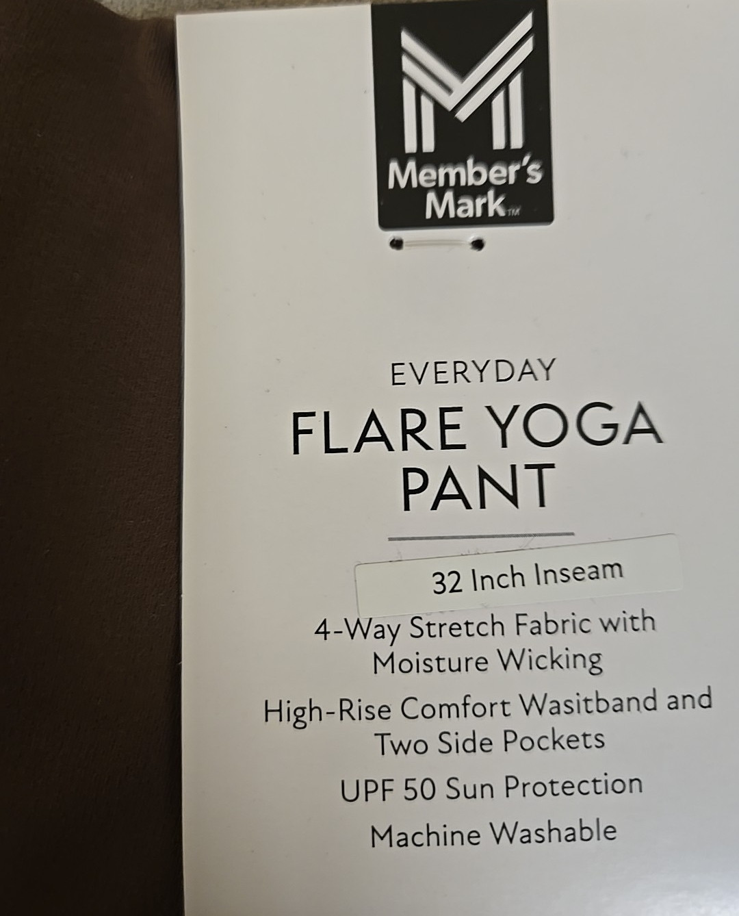 Member’s Mark Everyday Flare Yoga Pant – NWT! Variety of Colors & Sizes