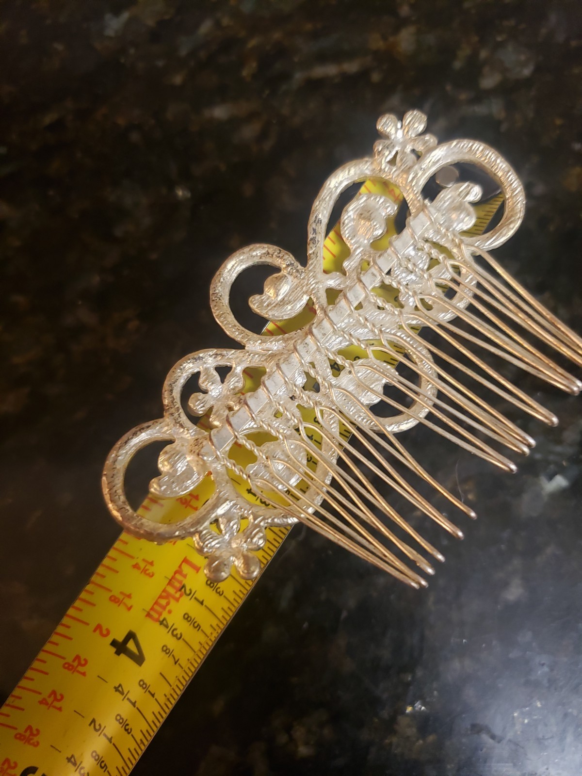 Wedding Hair Comb Bride Crystal Rhinestone Women Hairpins Bridal Headpiece