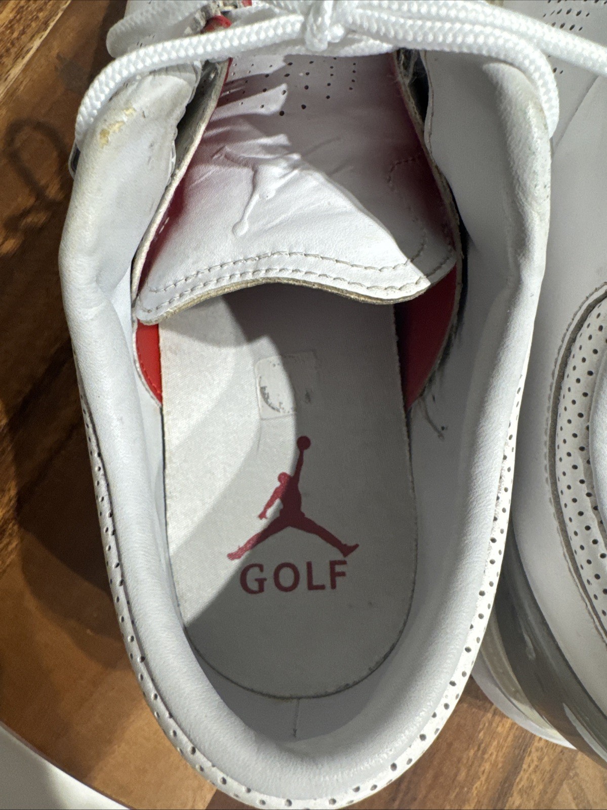 Air Jordan ADG 4 White Pure Platinum Men’s Size 11.5 Spikeless Golf Shoes