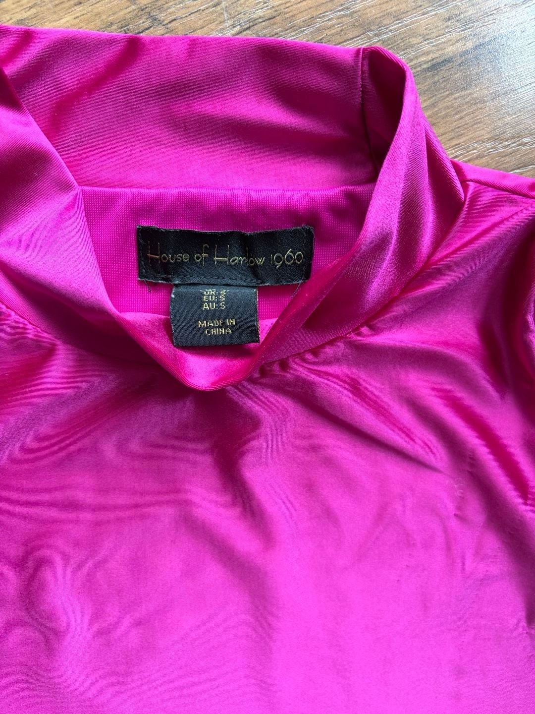 House of Harlow 1960 X REVOLVE Fuchsia Pink Mock Neck Sleeveless Bodysuit