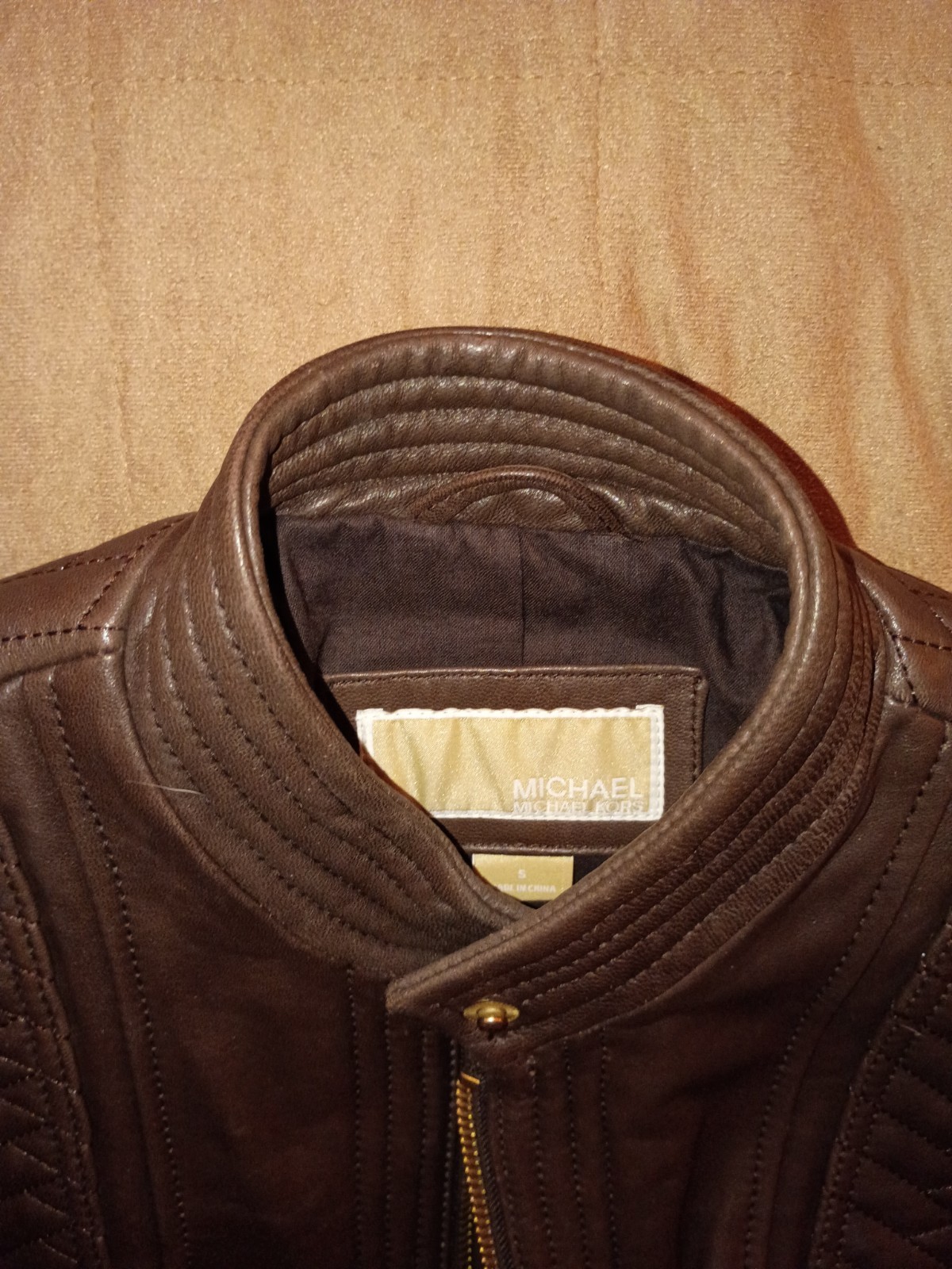 Michael Kors Leather Jacket