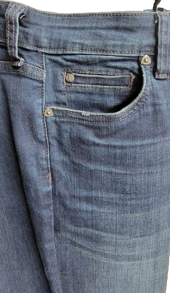 Kut from the Kloth Catherine Boyfriend Jeans NWT Dark Wash Size 16W KP494GQ4N