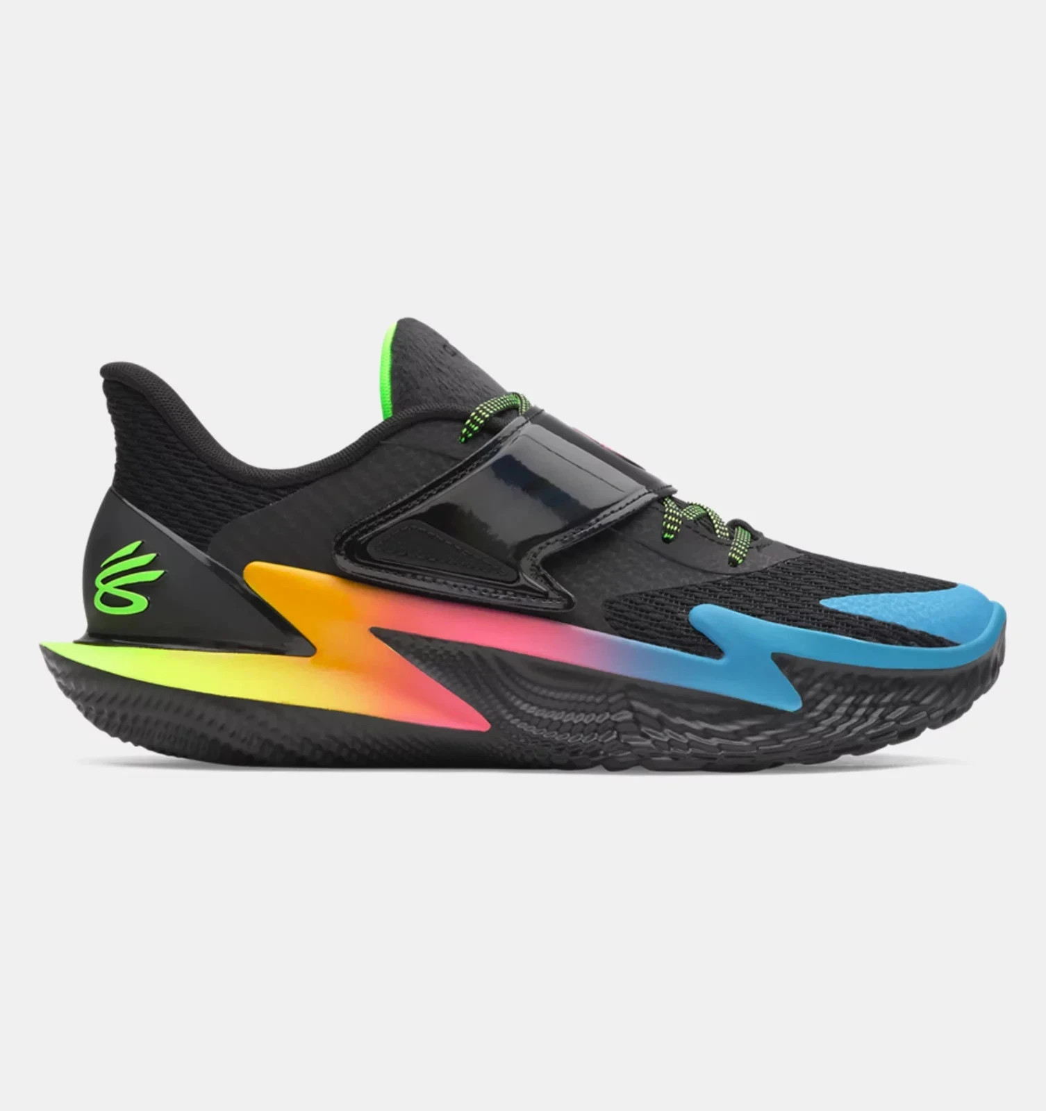 UA Curry Fox 2 ‘Gamer’ (6011189-001) “Black/Multi” Men’s Basketball Shoes