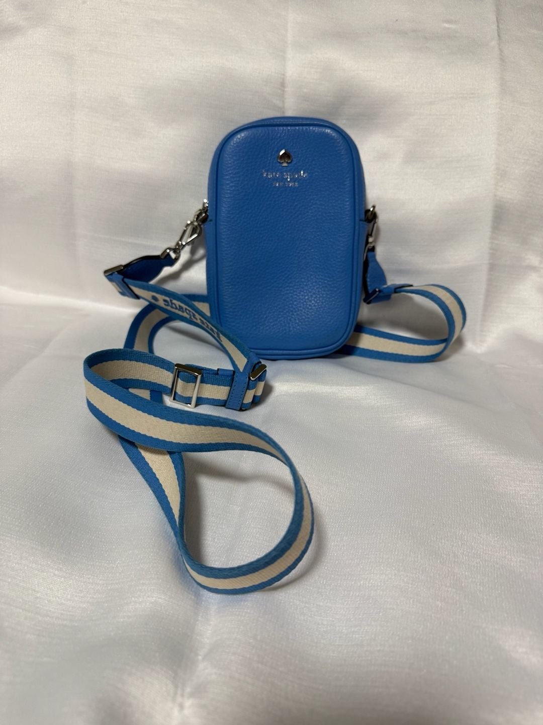 Kate Spade New York Pebble Leather North South Zip Phone Crossbody Bag