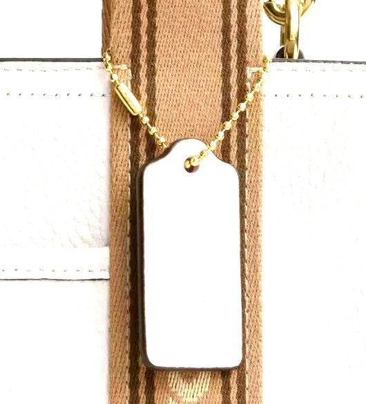 Original Coach Smith Tote Bag 24 Crossbody In Leather/Gold/Chalk CBH14 NWT