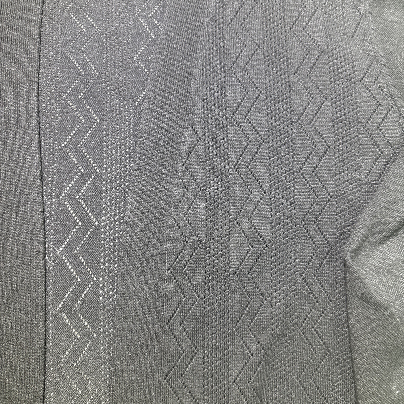 89th Madison Womens Black Open Front Sweater/Cardigan XL 3 Button Sleeve