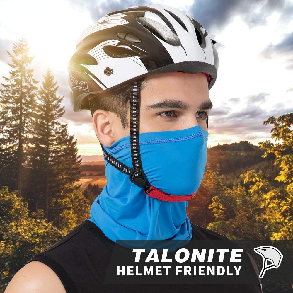 UV Protection Cooling Neck Gaiter Face Mask – Windproof Bandana Scarf for Hiking