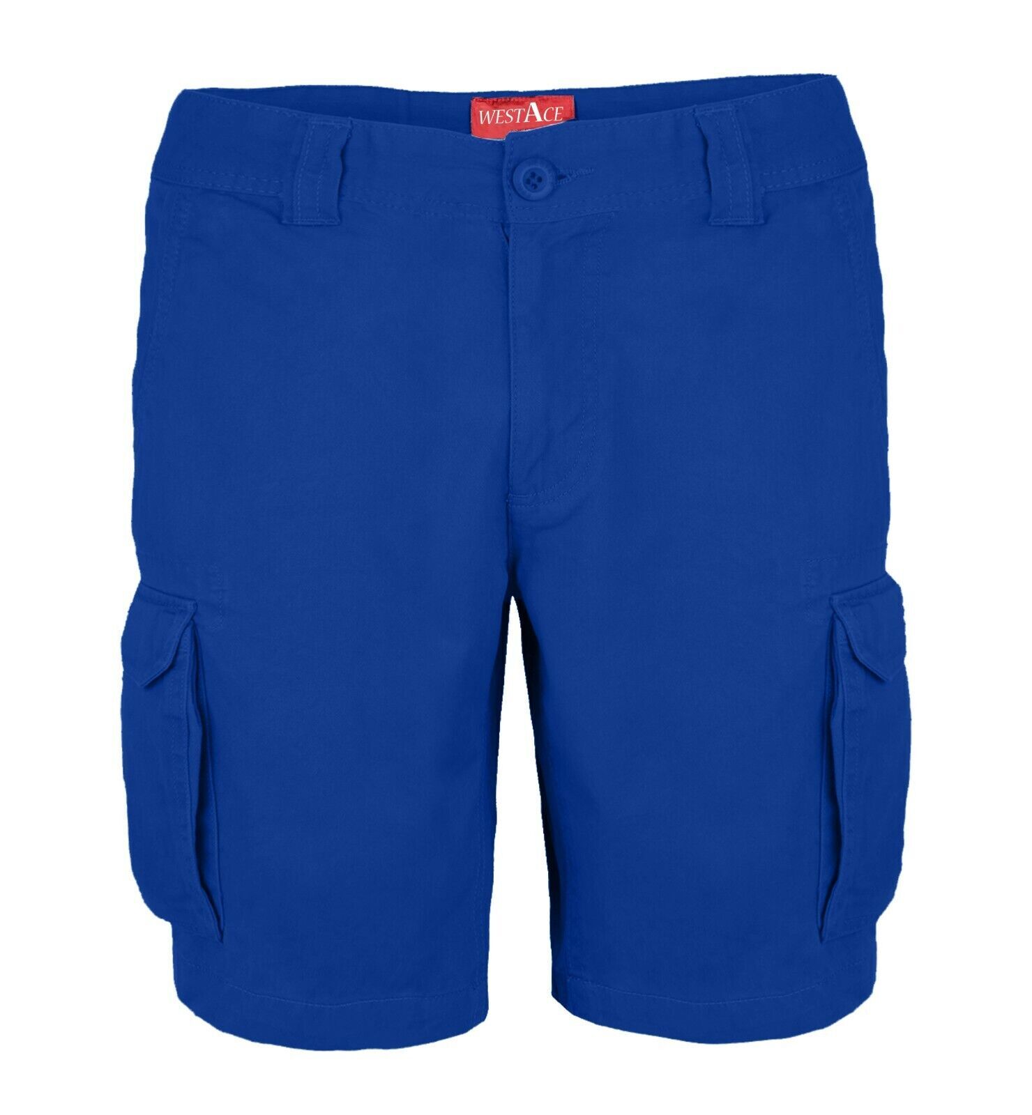 Mens Cargo Shorts Combat westAce Chino Half Pants 100% Cotton Work Wear Casual