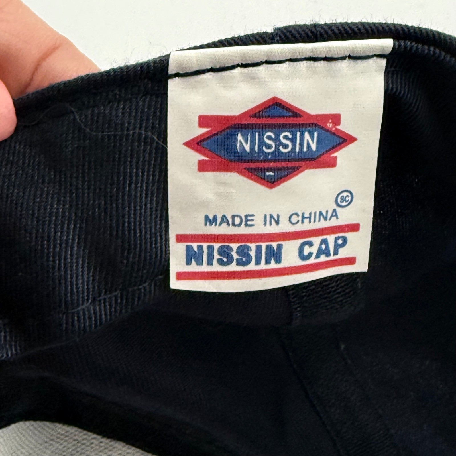 Red Bull Pit Stop Tour Hat Nissin Cap Baseball Snapback Navy Blue Racing Hat