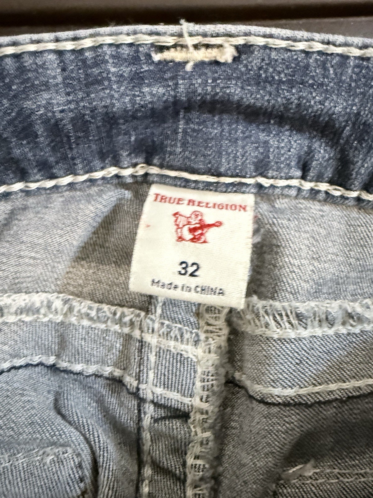 Women’s Authentic True Religion Riley Knee Length Shorts, Size 32