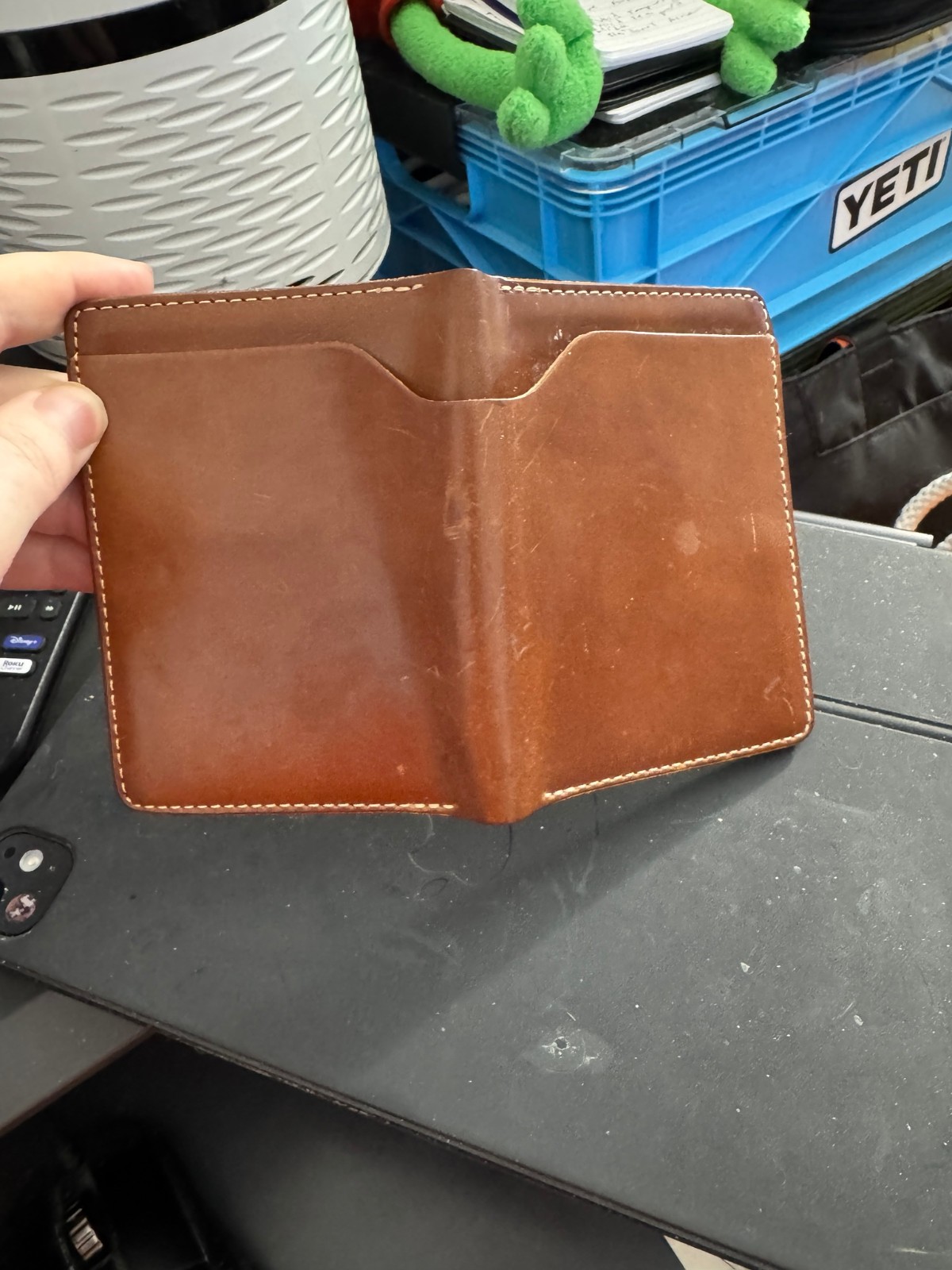 Ashland Leather Fat Herbie Shell Cordovan Wallet