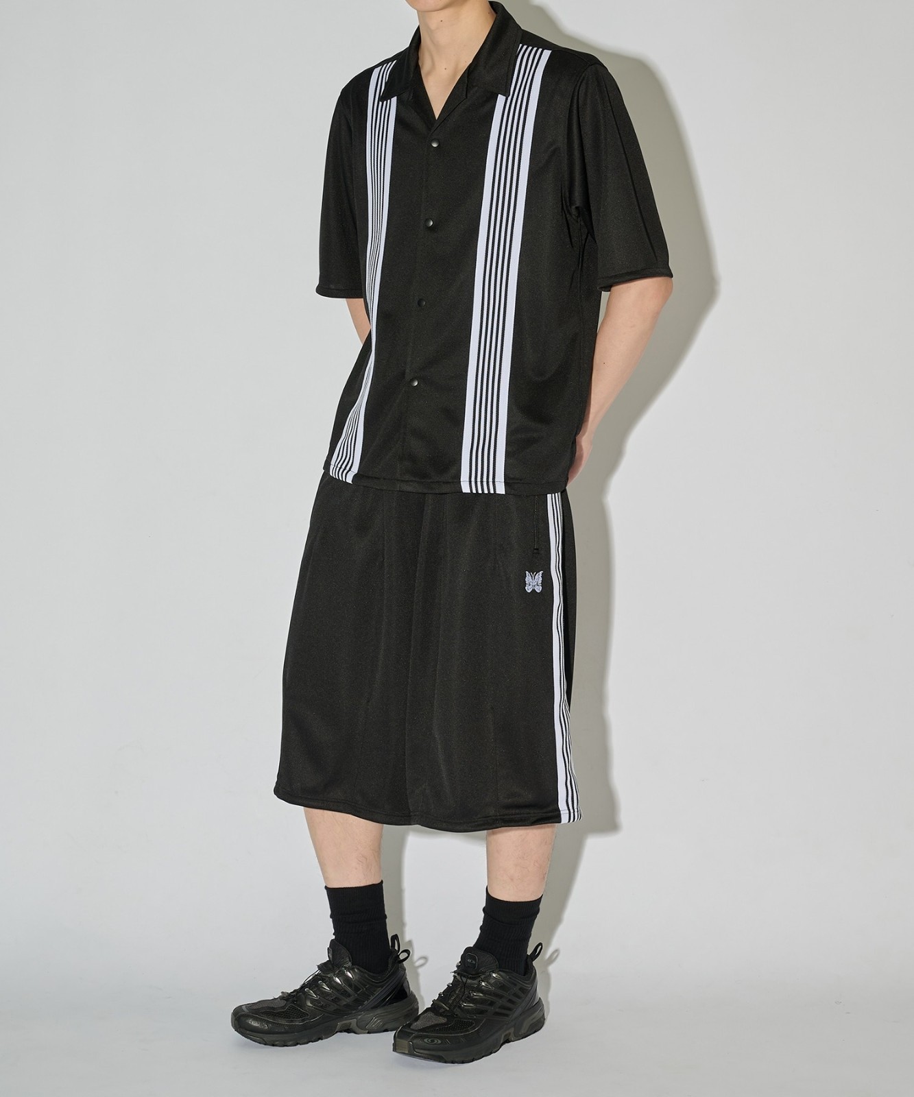 Needles Studious exclusive H.D. track shorts poly smooth brand new Authentic