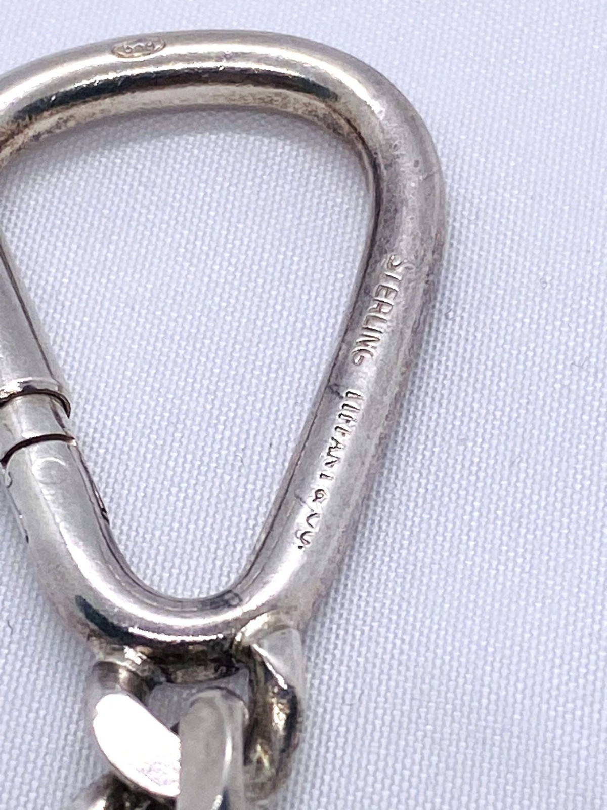 Tiffany & Co Circus Collection Gene Moore Sterling Enamel Harlequin Key Chain
