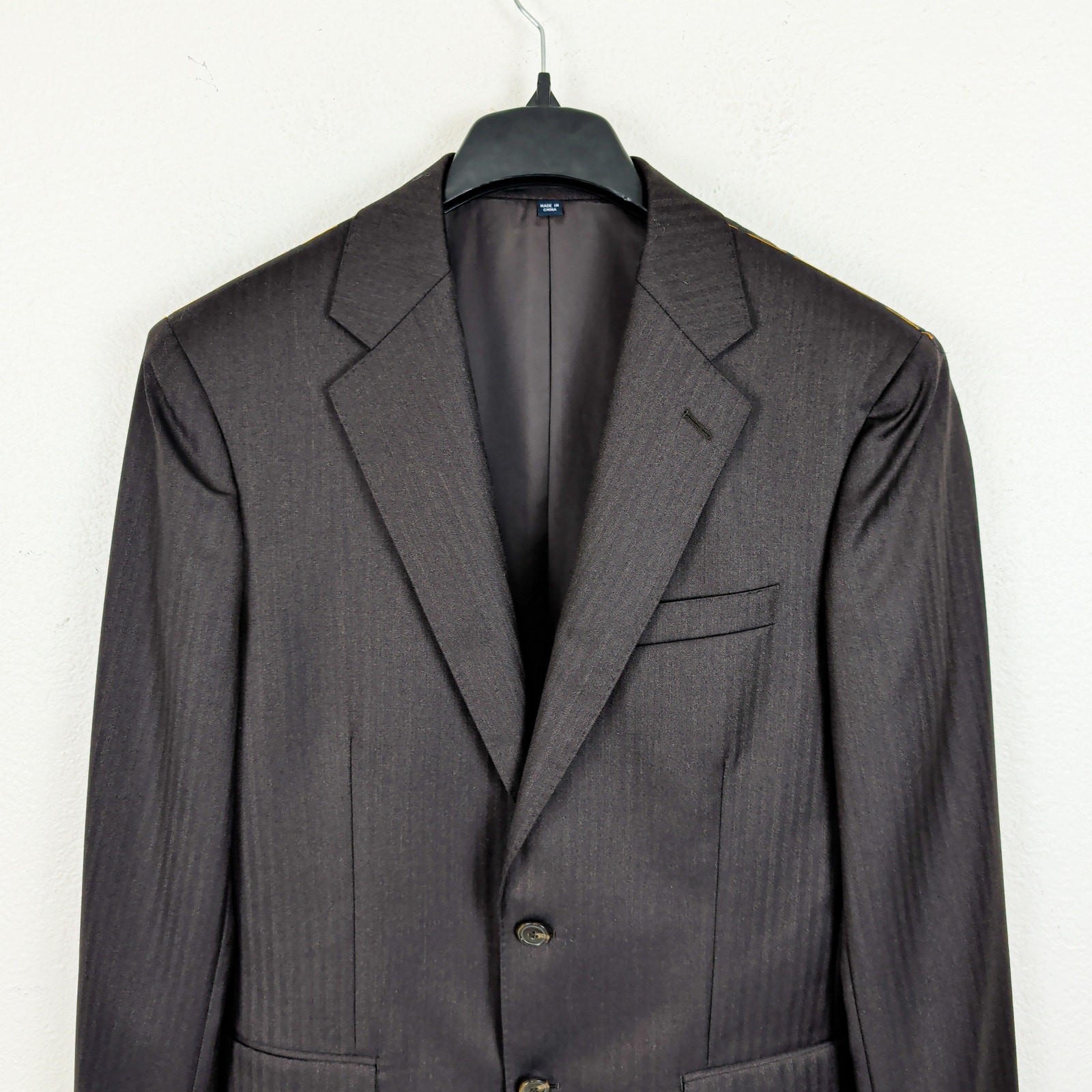 J.Crew Crosby Classic fit Suit Jacket Italy Wool herringbone 38R NWT $498
