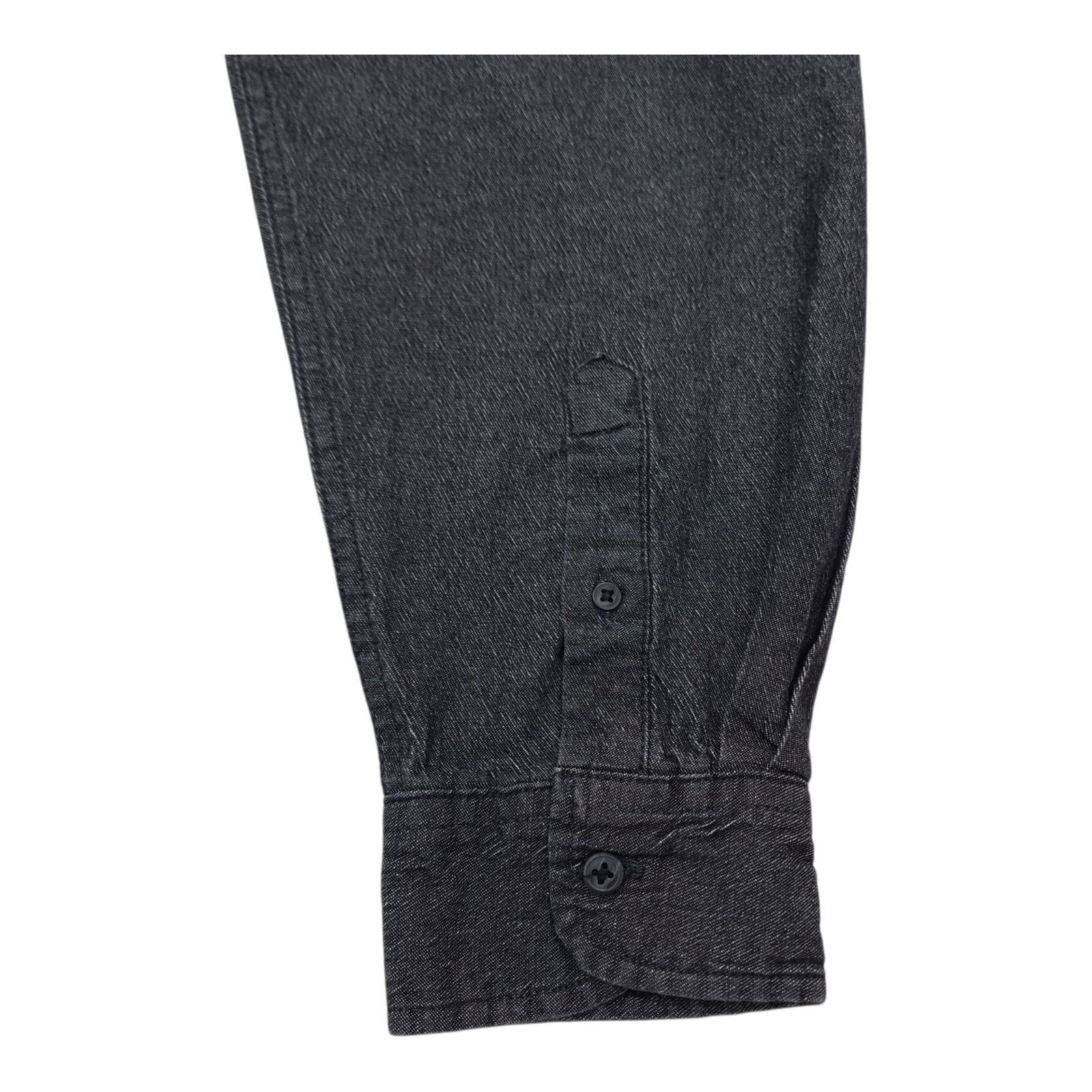 Wrangler Comfort Flex Button-Up Shirt 3XL Dark Gray 99% Cotton 1% Spandex
