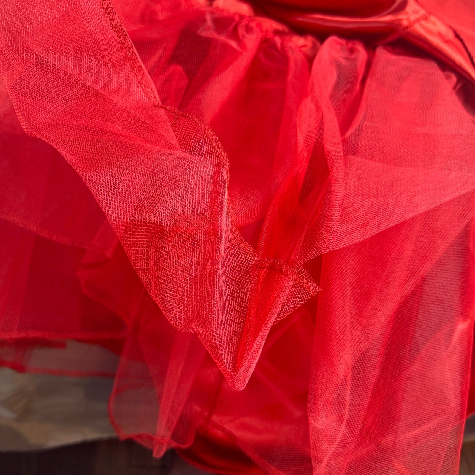 Night Way Collections Red Formal Gown Dress Size 6 Sleeveless Evening Prom USA