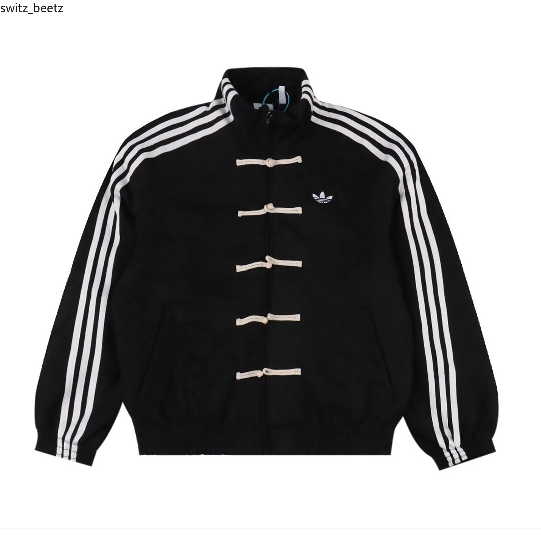 Adidas Originals Ctt Snake Year Limite Chinese Stand Collar Casual Jacket Hot