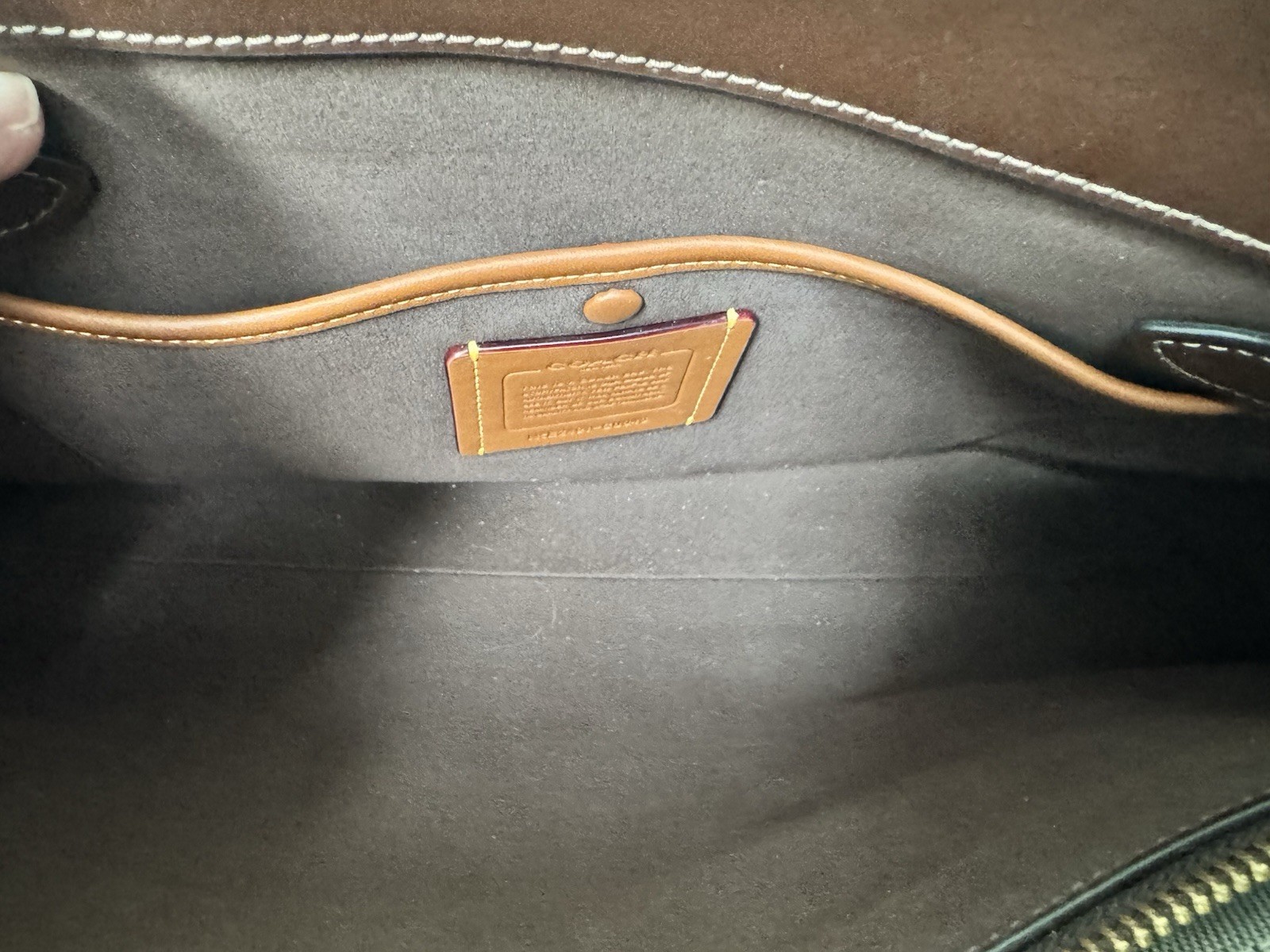 Coach Empire Carryall 35 in Maple