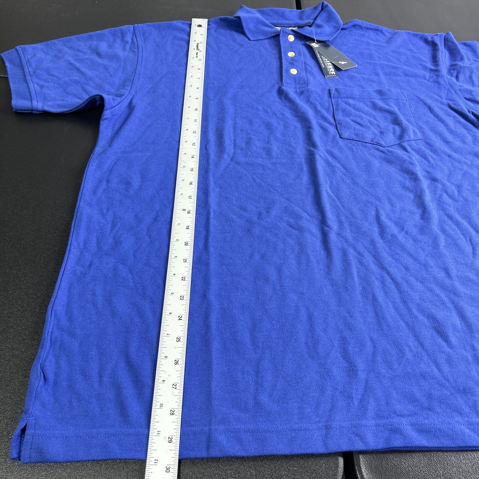 Blue Generation Polo Stain Release Mens Size Large ✅