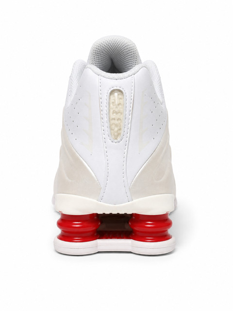 NEW Nike Shox R4 Women’s Size 6/Youth 4.5 White Phantom Red Running Shoes N36