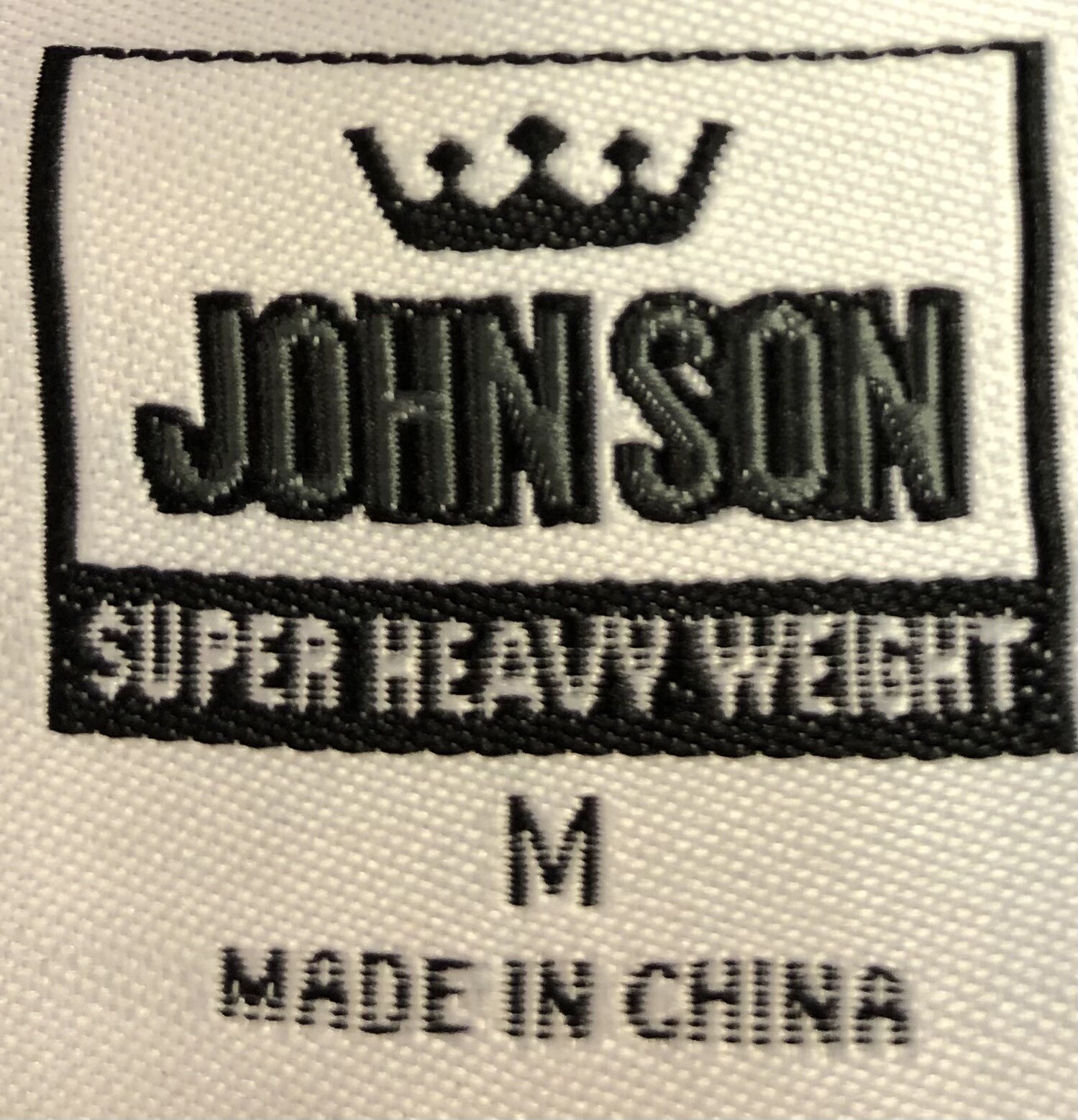 Plain Tall T-shirts Round Neck[JOHN SON]Super Heavy Weight[L~7XL]Big Size Single
