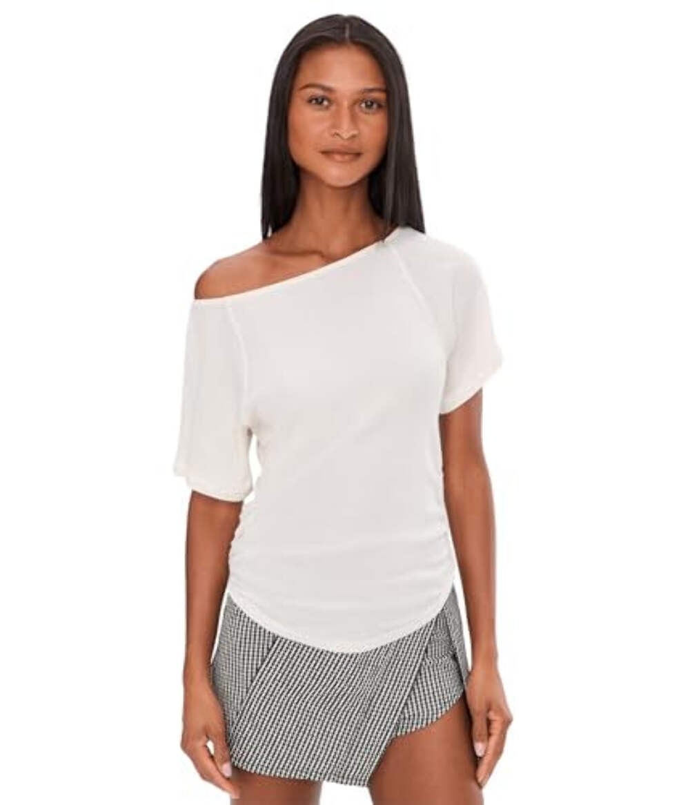 Free People Women’s Lucy Off-The-Shoulder Tee