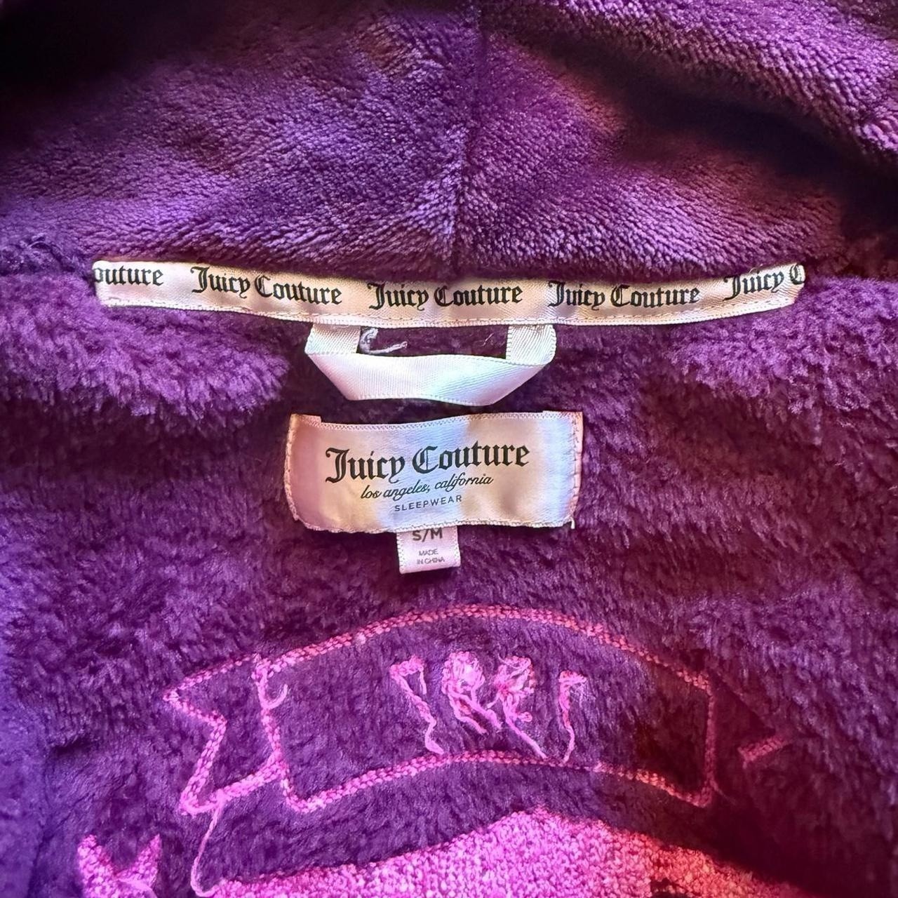 Small/Medium Juicy Couture Purple Robe Womens