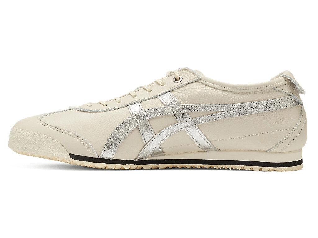Onitsuka Tiger Mexico 66 Cream White Leather Sneakers Shoes Unisex w/ Box