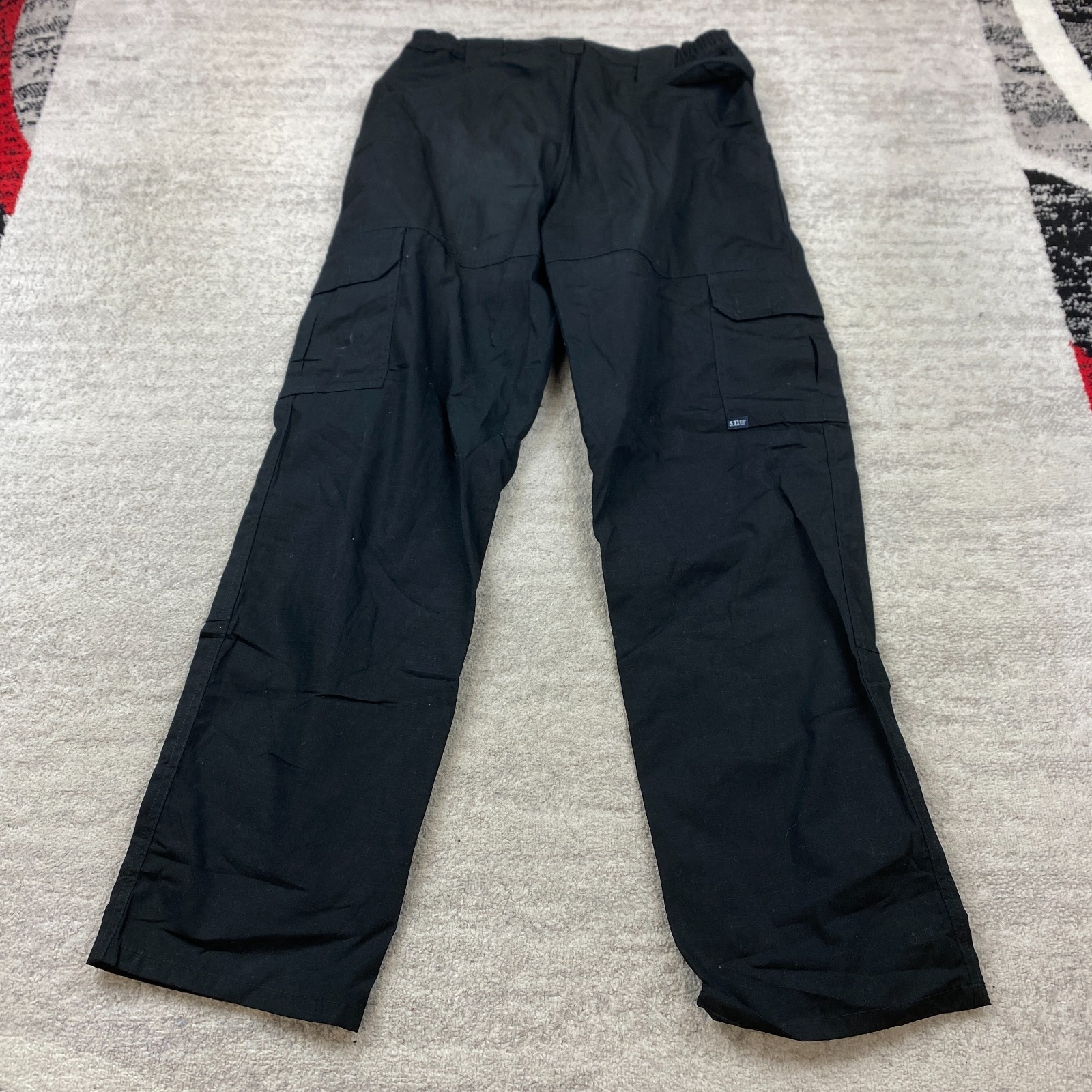 5.11 Tactical Taclite Pro Cargo Pant Men 32 Black Hike Canvas Ripstop 143 32×32