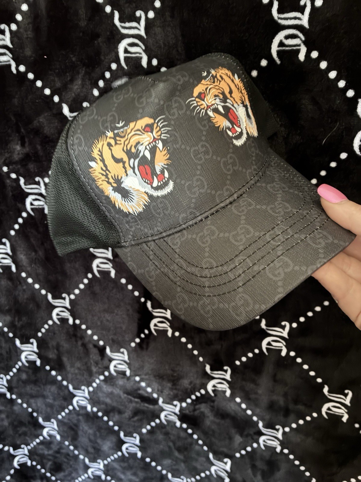 Gucci Baseball Cap Tiger Motive