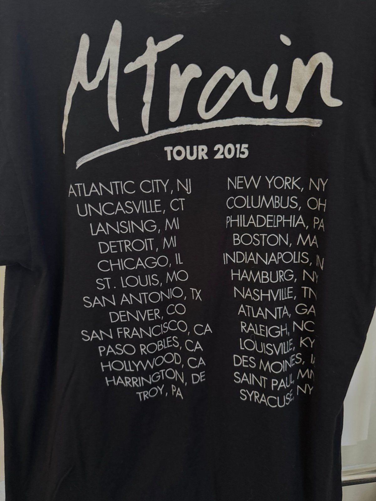 Adult Meghan Trainor “MTrain” 2015 Concert Tour Shirt Size X-large