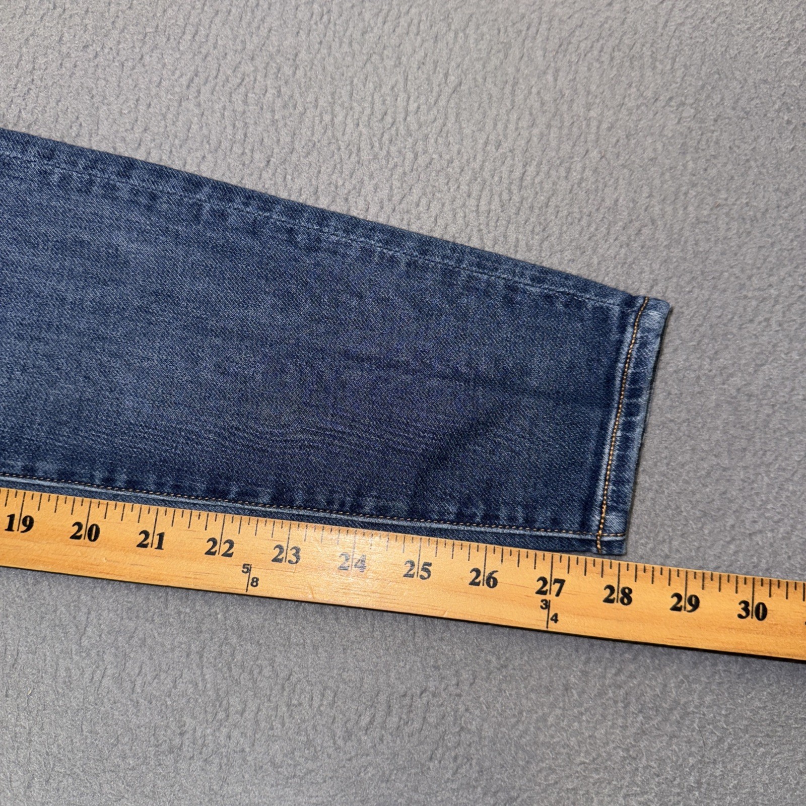 American Eagle Jeans Womens 0 Long Blue Jegging Ankle Stretch Distressed Denim