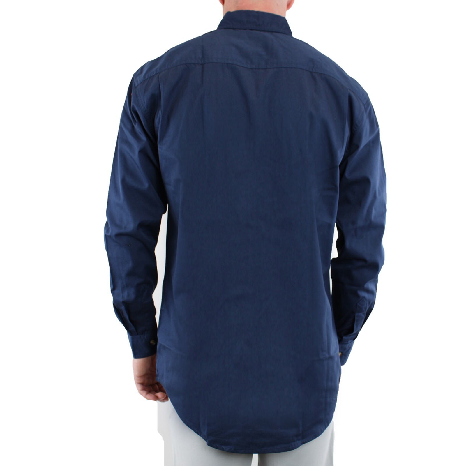 Dickies Men’s Work Shirt Button-Down Collar, Long-Sleeve, Front Pocket WS509BU