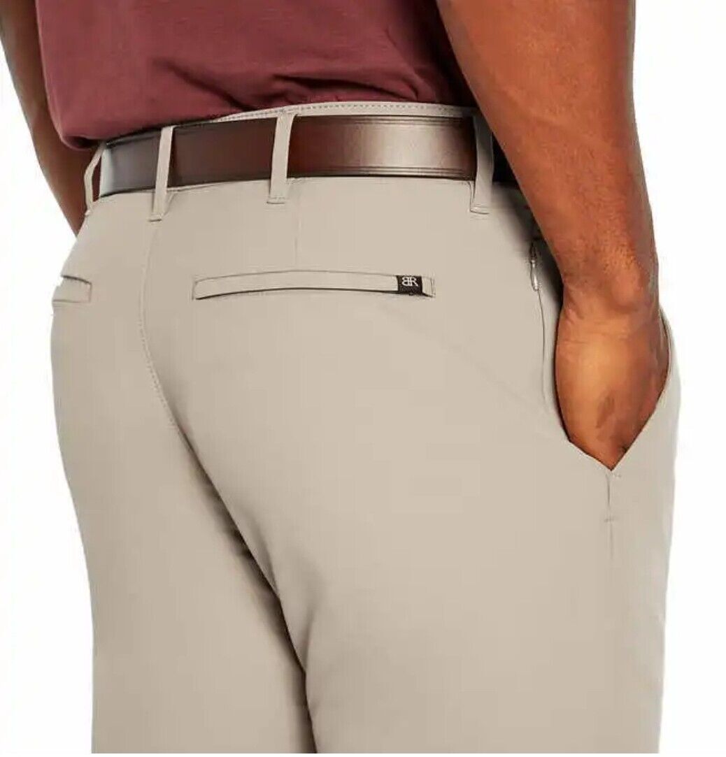 Banana Republic Men’s Flat Front Pant Slim Fit Stretch Fabric Wicking VARIETY