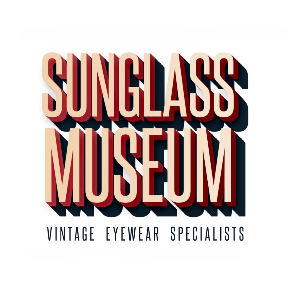 Black Bug Eye Goggle Wrap Vintage Sunglass – Skip