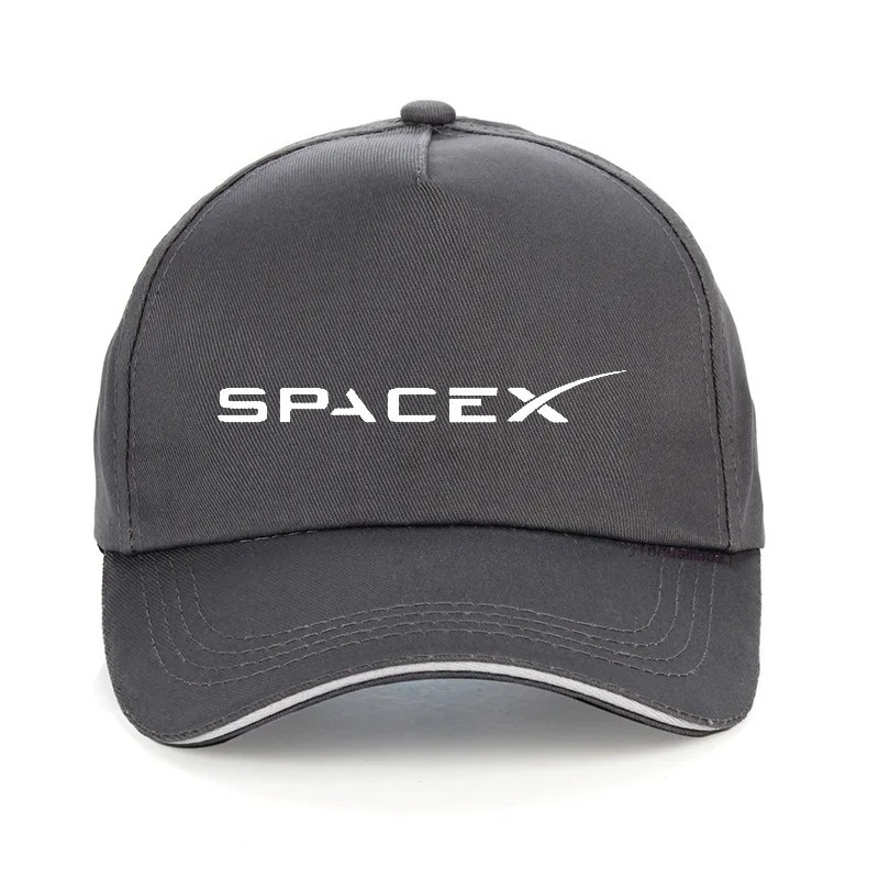 Space X Logo New Baseball Caps Men Women 100% Cotton Cap Printed Adjustable Hat