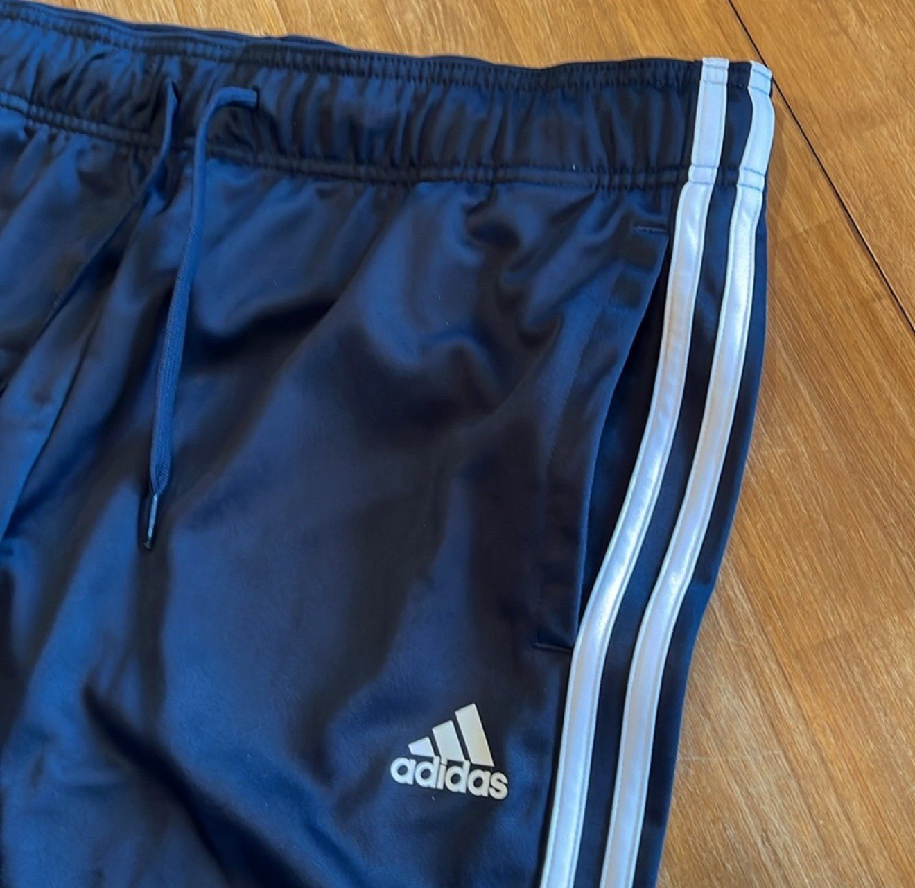 adidas Essentials Tricot 3-Stripes Tracksuit 2 Piece Set Blue Men Multiple Sizes