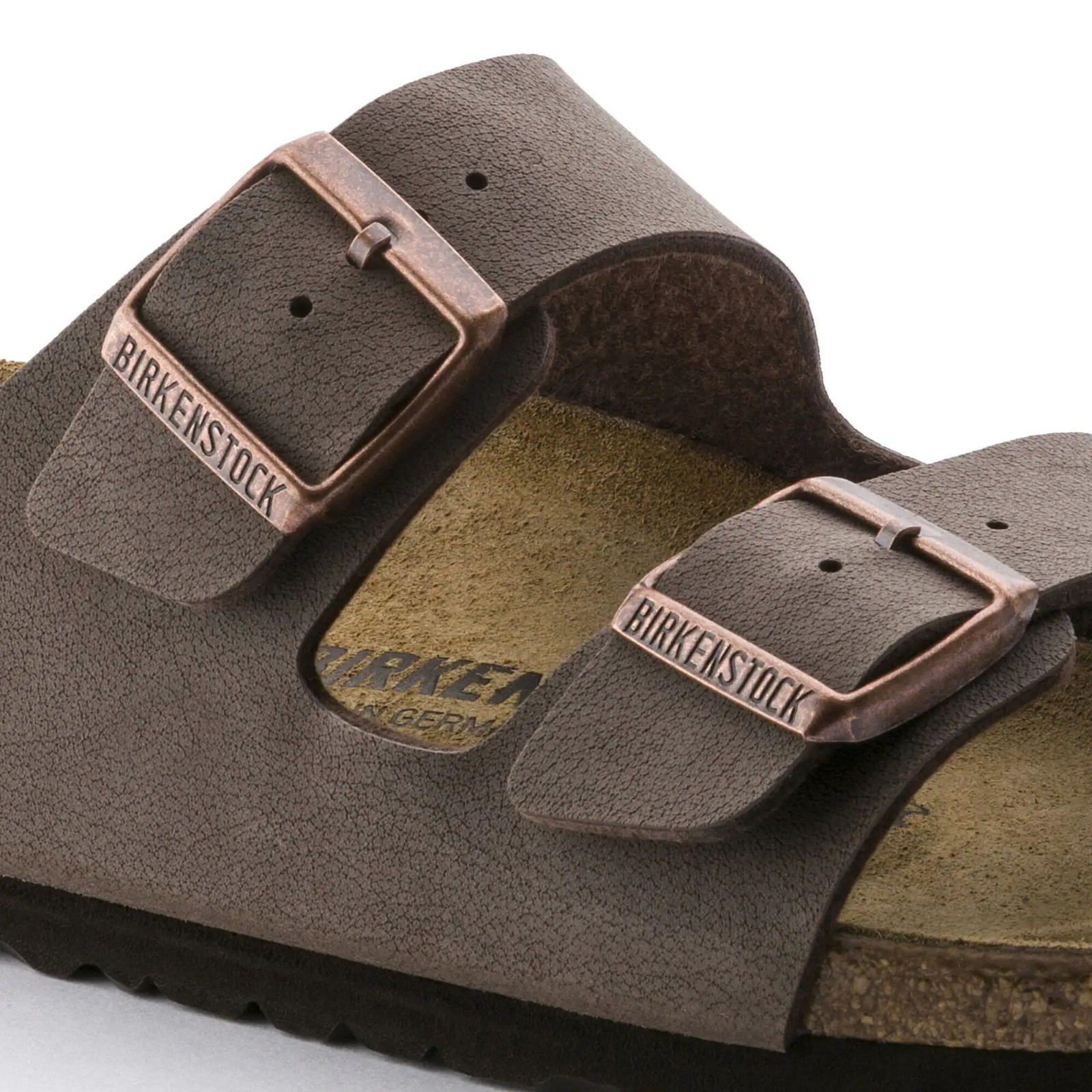 Birkenstock Arizona Soft Footbed Mocha Birko-Flor Sandals Unisex Shoes