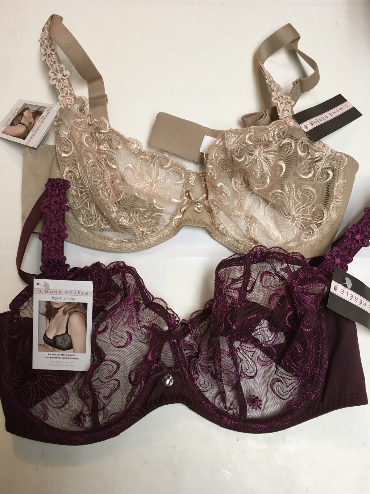 Simone Perele ‘Revelation’ Full Underwire Demi Bra New Assorted sizes & colors