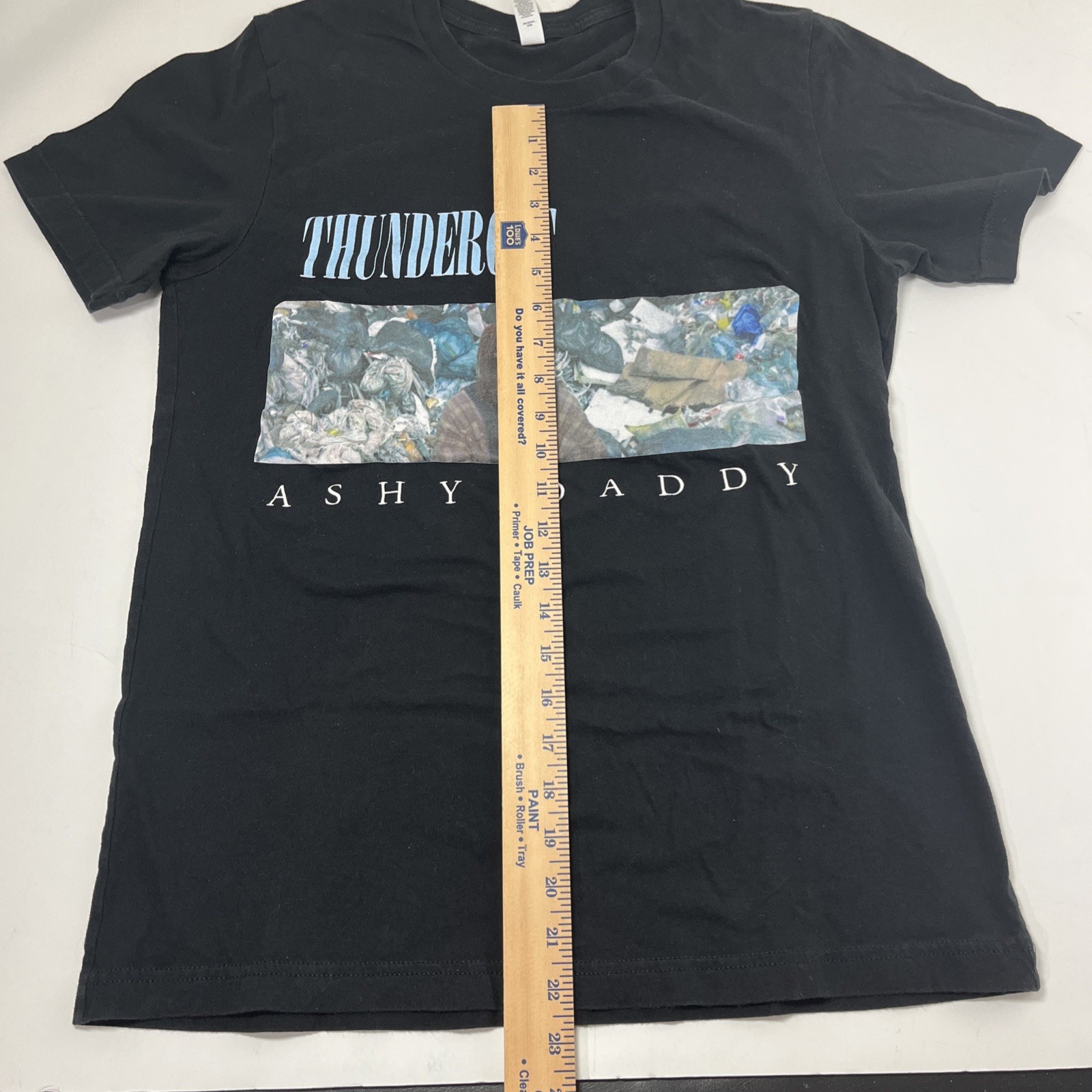 Thundercat – Ashy Daddy Graphic Tour T-Shirt Black Size M Short Sleeve Tee