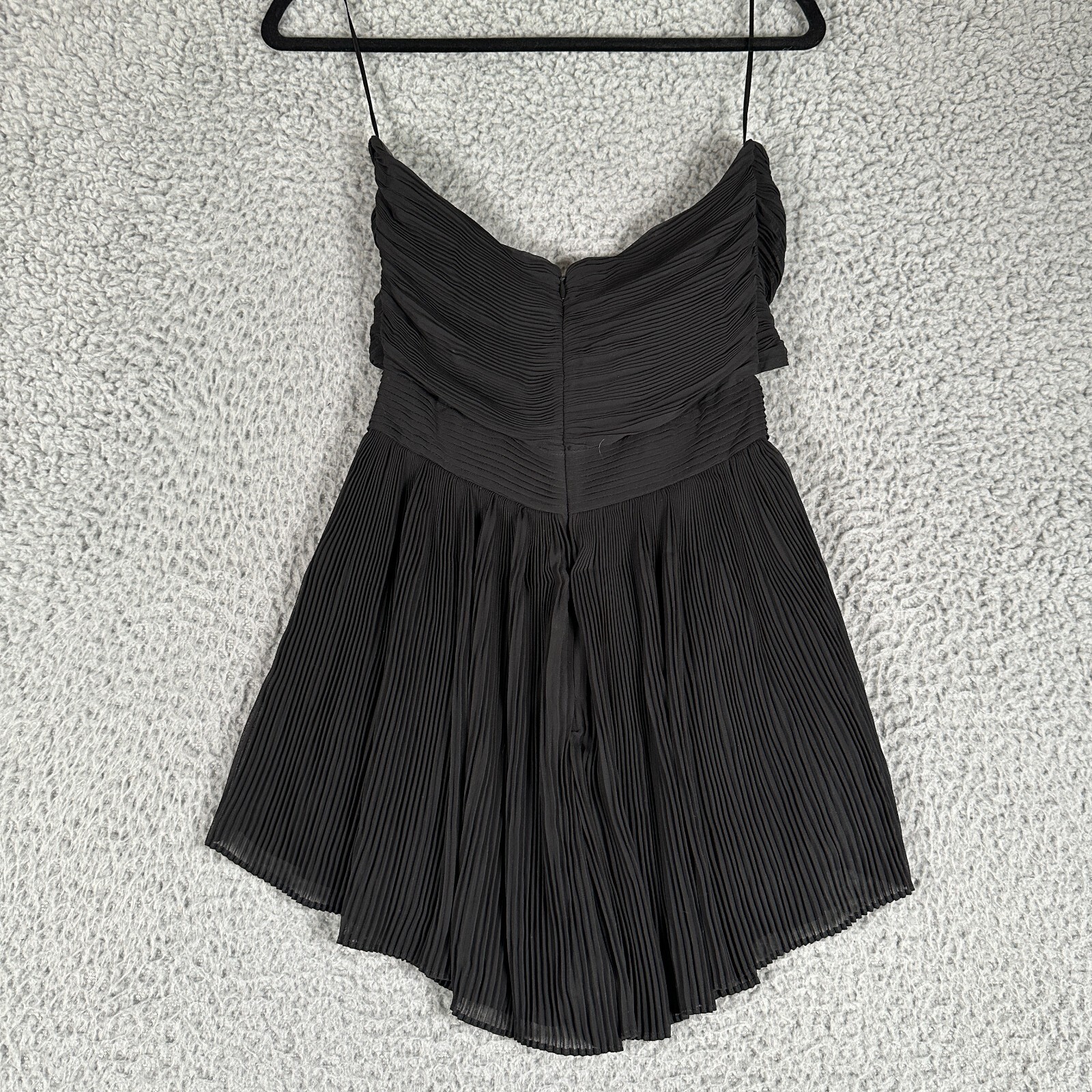 Retrofete Contance Cut Out Romper Womens Small Black Party Cocktail Night Out