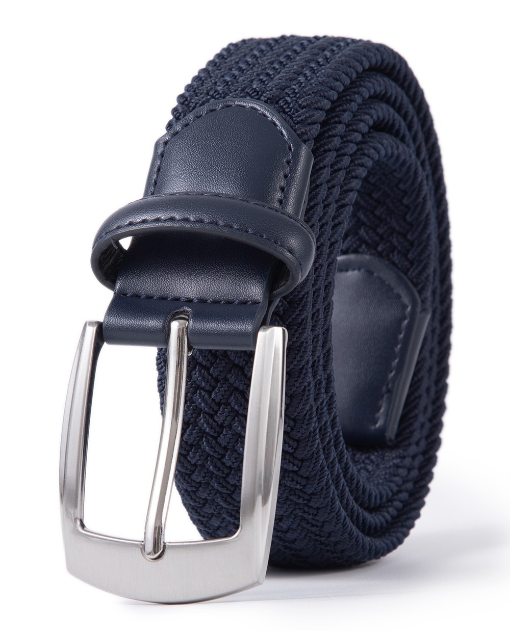 Elastic Fabric Braided Belt,Enduring Stretch Woven Belt for Mens Belt Unisex