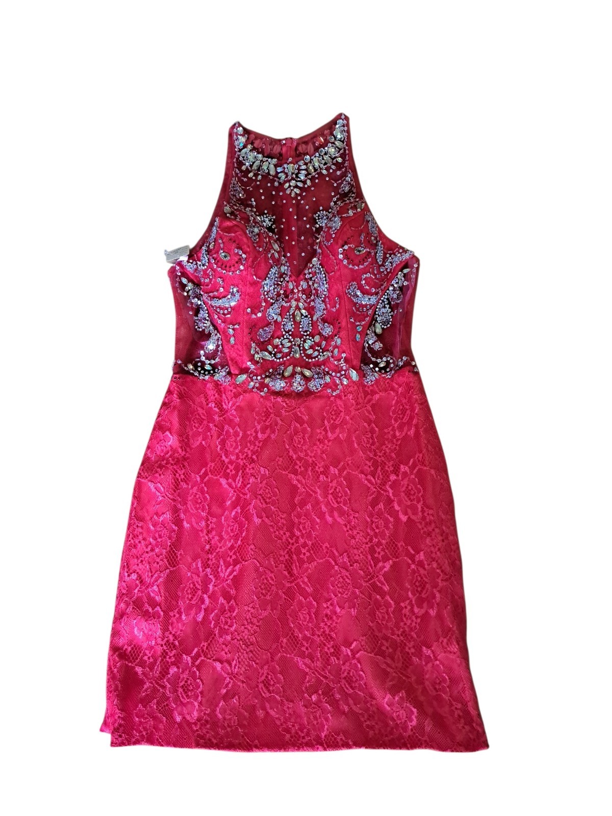 NEW WITH TAGS Ladies Red Party Dress By BLUSH PROM Size 8